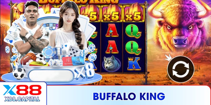 Buffalo King X88 – Vòng Quay May Mắn, Nhận Thưởng 93.750x
